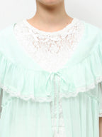 merry jenny｜Sheer Long Gown