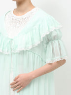 merry jenny｜Sheer Long Gown