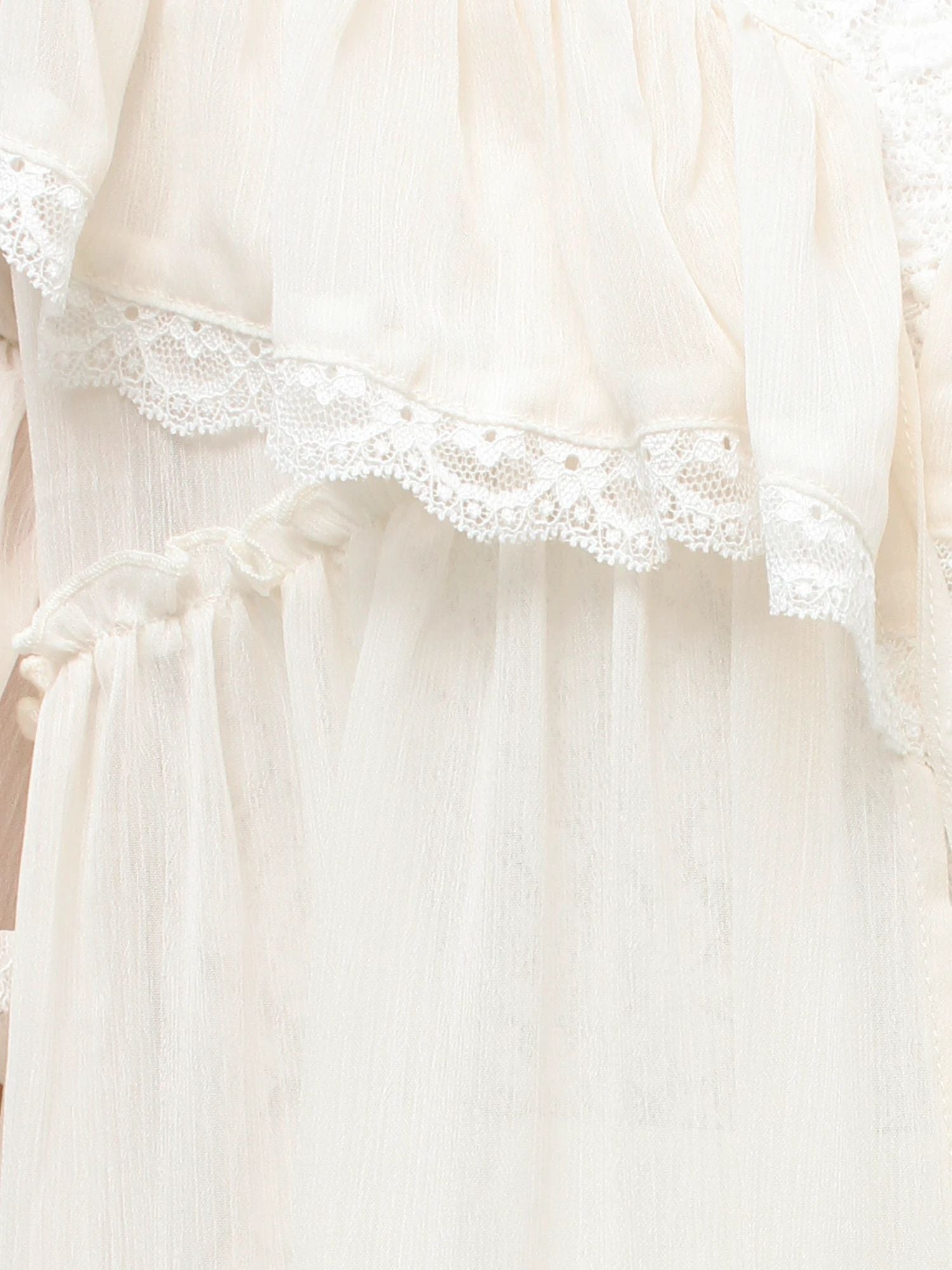 merry jenny｜Sheer Long Gown