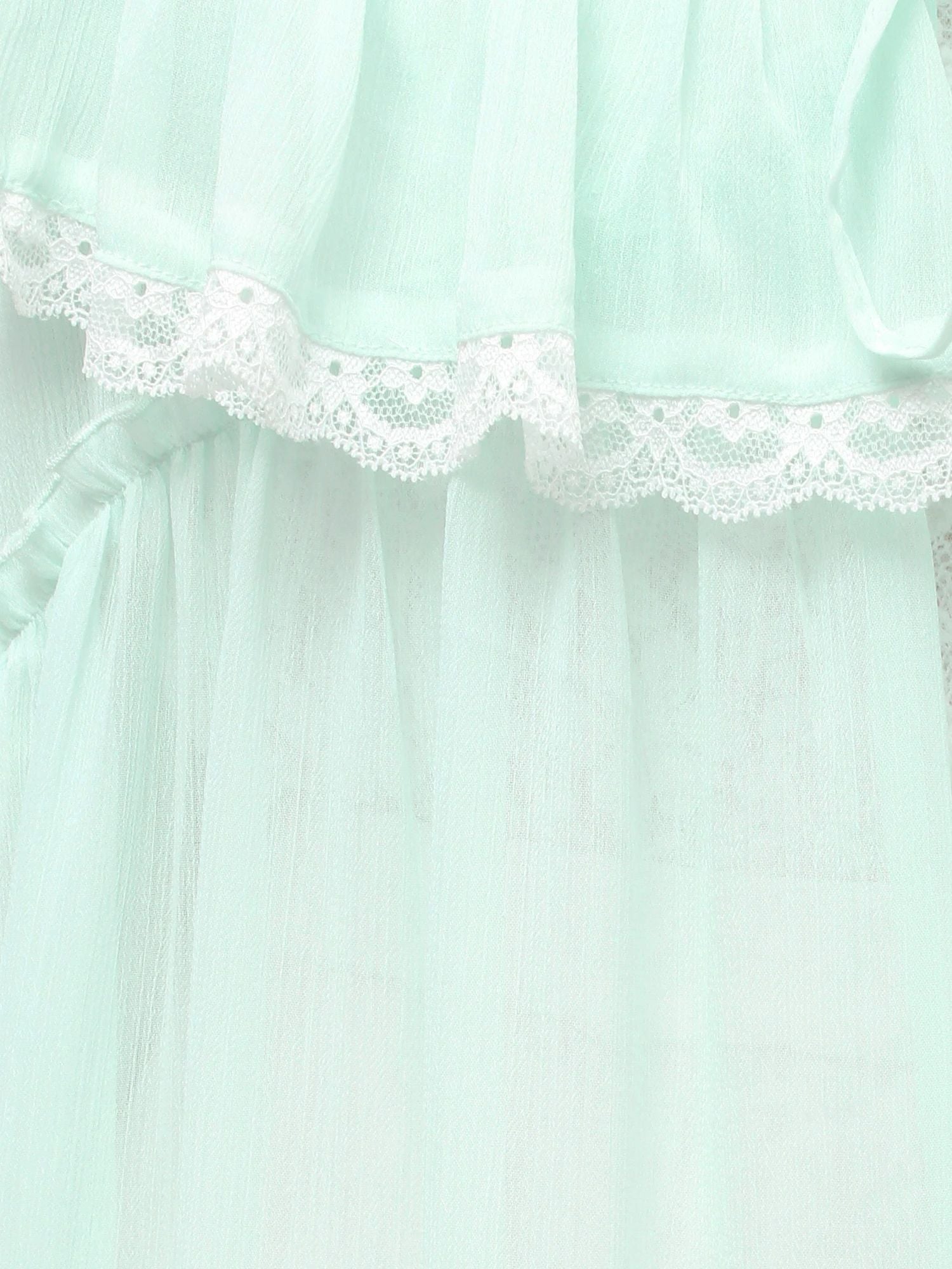 merry jenny｜Sheer Long Gown