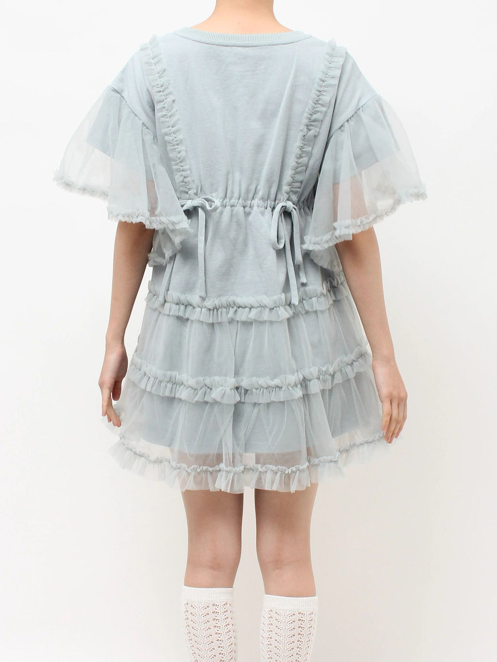 merry jenny｜Tutu Tulle Frill Mini Dress