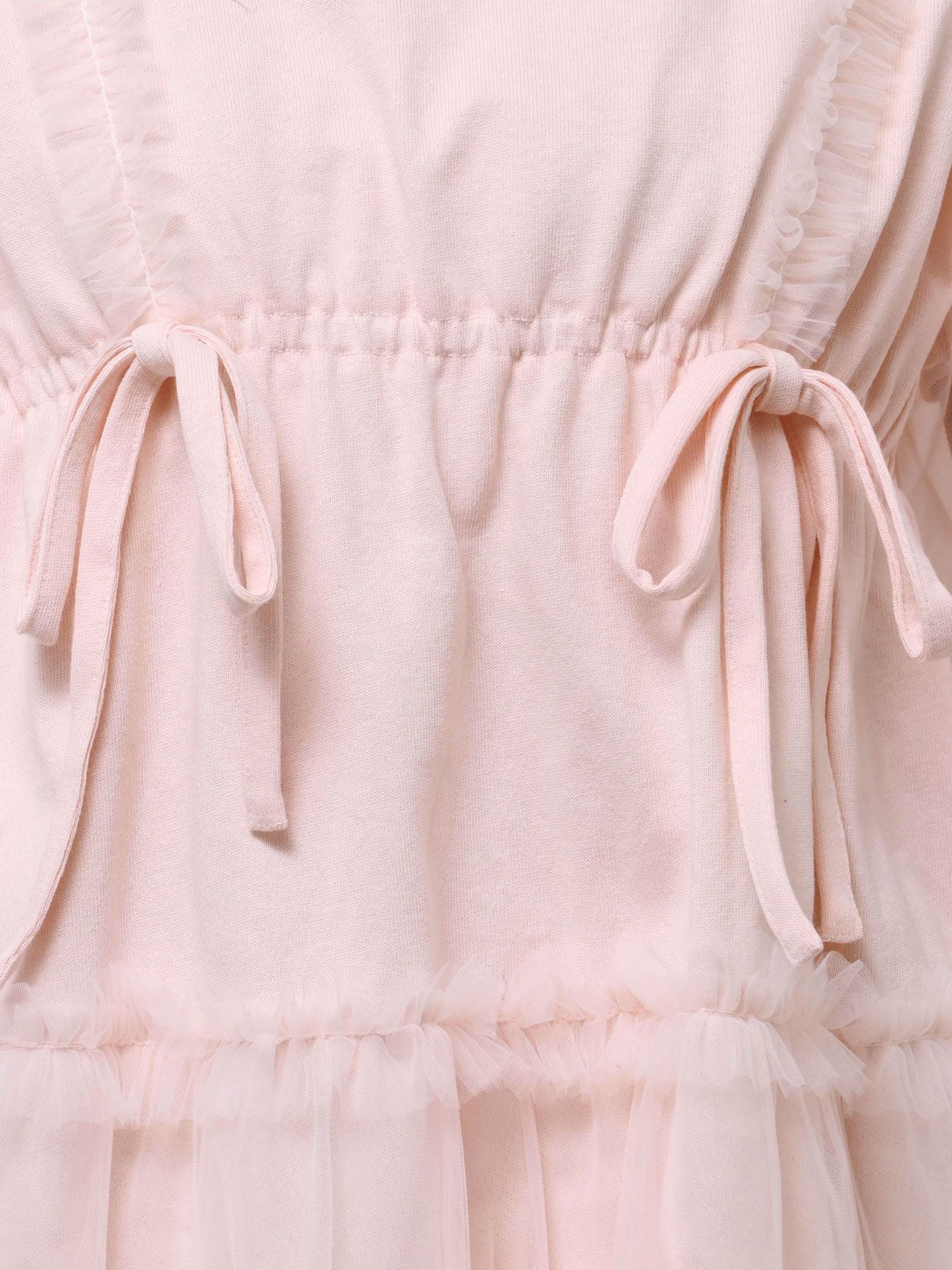 merry jenny｜Tutu Tulle Frill Mini Dress