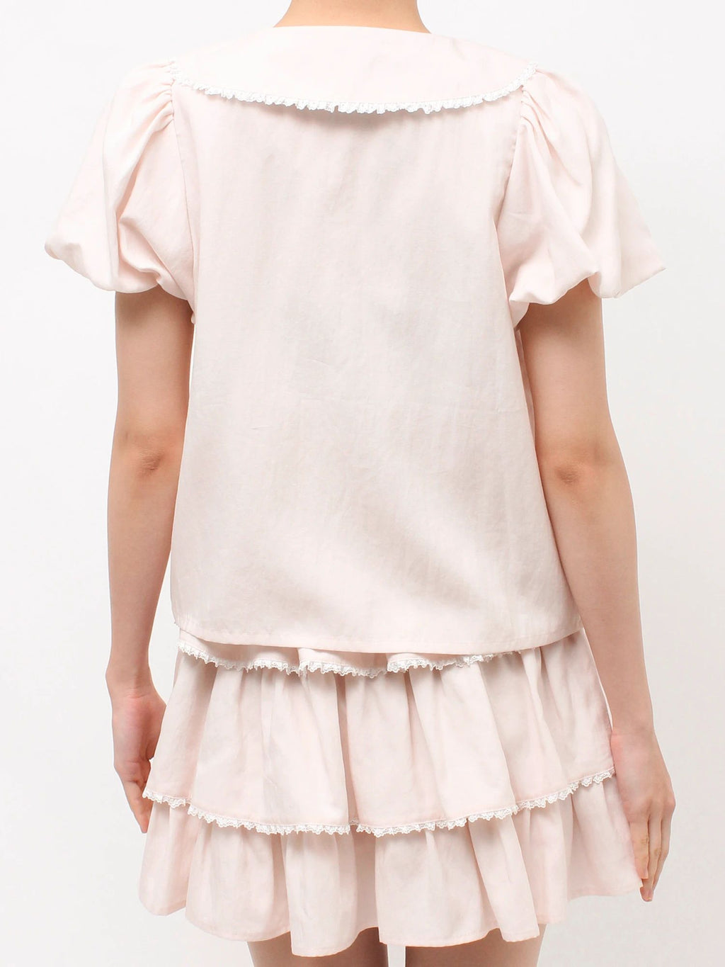 merry jenny｜Chiffon Blouse
