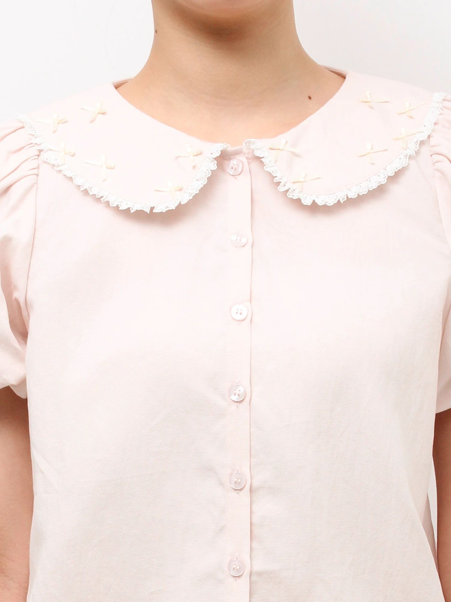 merry jenny｜Chiffon Blouse
