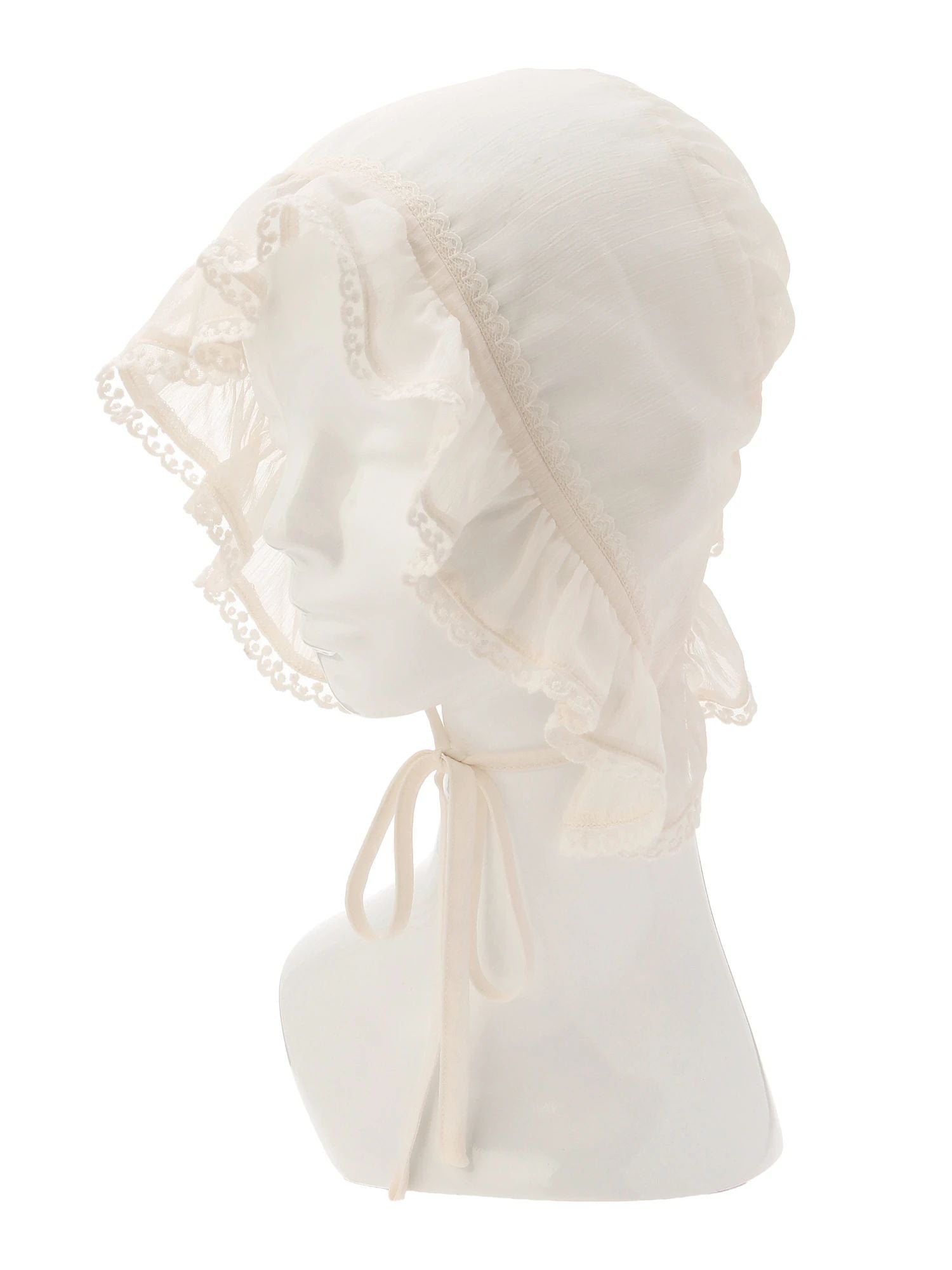 merry jenny｜Sheer Gathered Bonnet