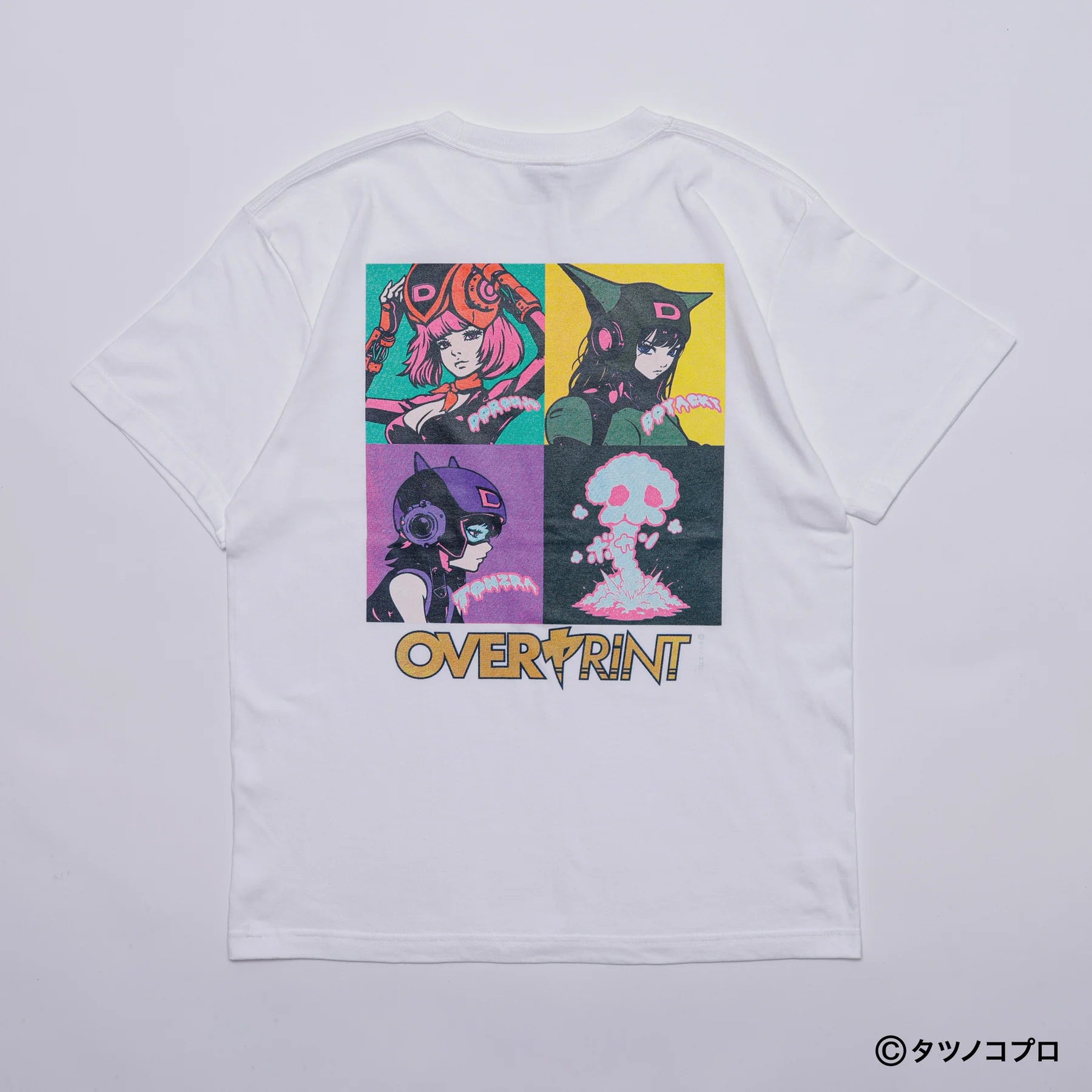 Over Print Yatterman Tee_ドロンボー一味B