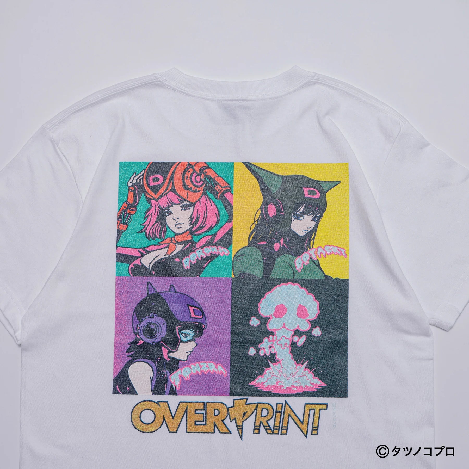Over Print Yatterman Tee_ドロンボー一味B