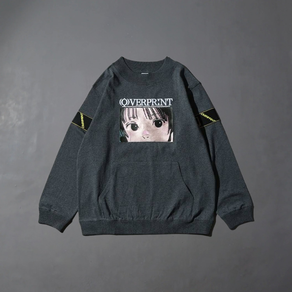 Over Print - EYES sweat like LS Tee - 3 Colors