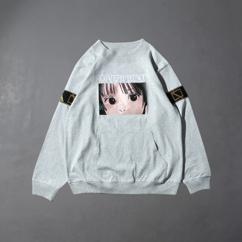 Over Print - EYES sweat like LS Tee - 3 Colors