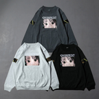 Over Print - EYES sweat like LS Tee - 3 Colors