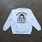 One Drop - Tsukasa Shimada "White Rice Club" Crewneck Sweatshirt - 2 Colors