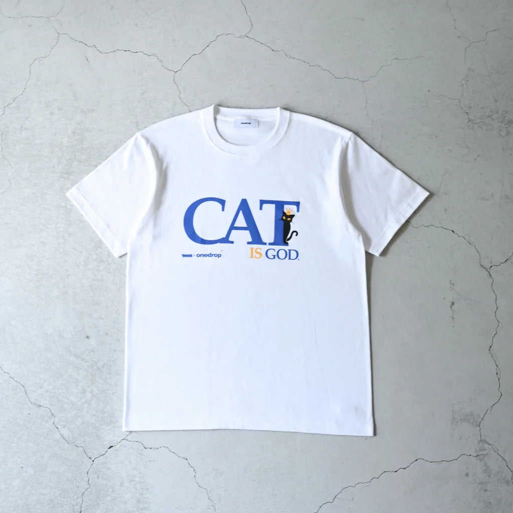 ともわか CAT IS GOD Tshirt