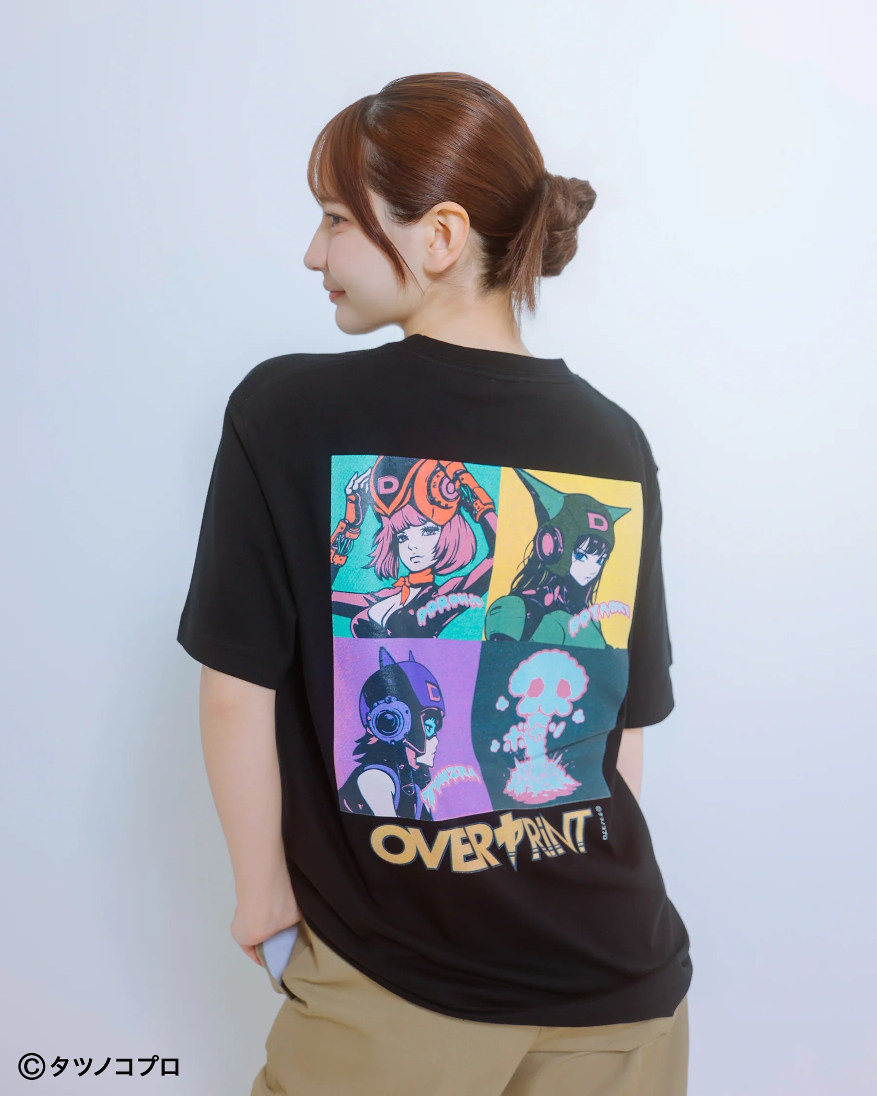 Over Print Yatterman Tee_ドロンボー一味B