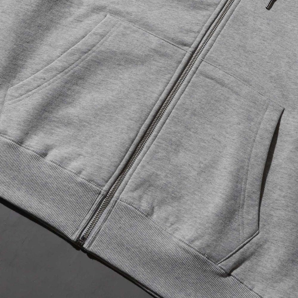 Over Print - OVERPRINT Zip Hoodie - Ash Gray