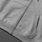 Over Print - OVERPRINT Zip Hoodie - Ash Gray