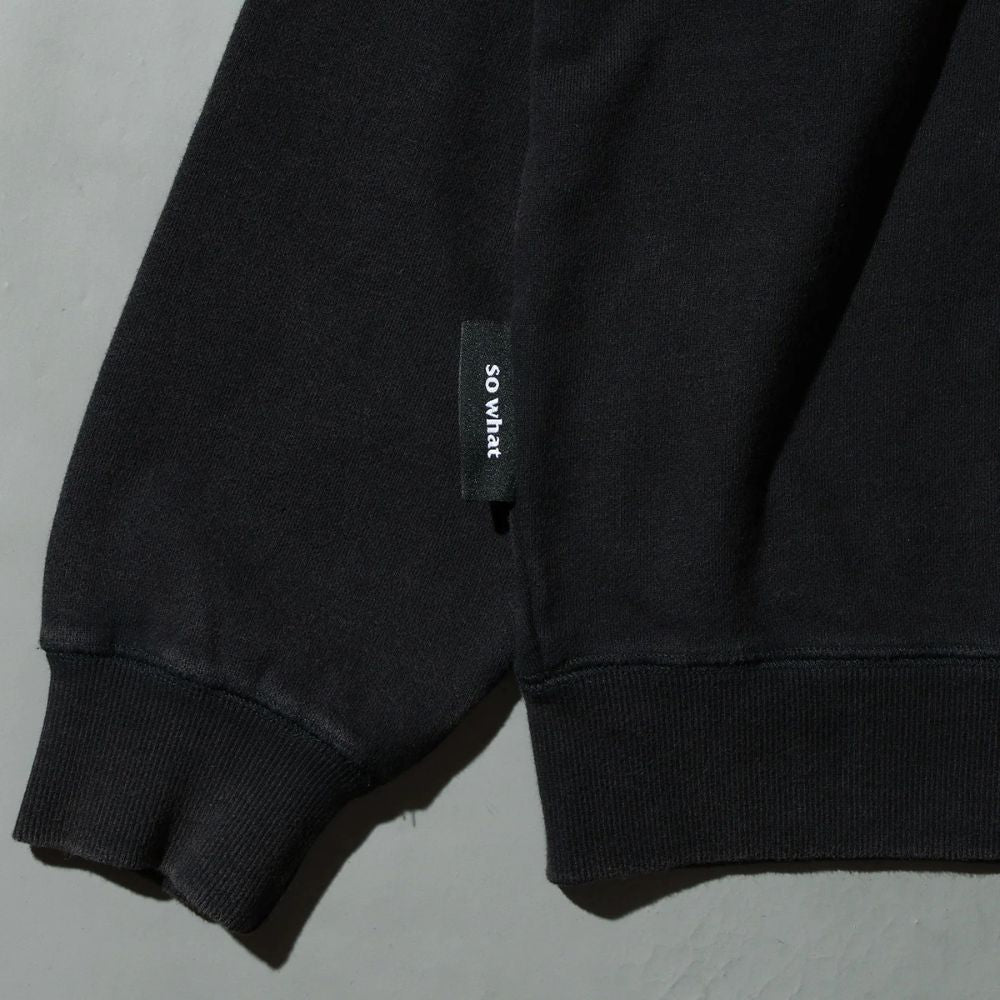 Over Print - EVERYDAY Zip Hoodie - Black