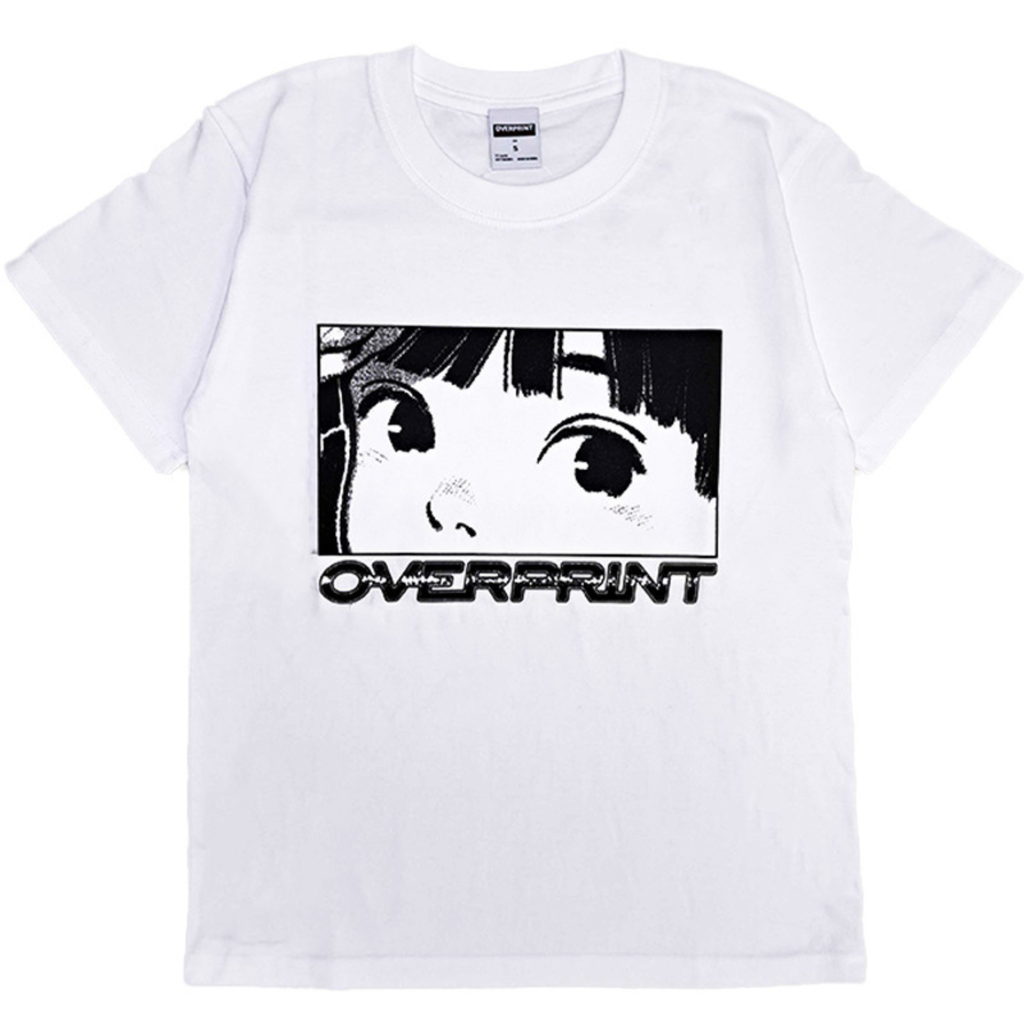 Over Print｜Eyes Ladies mini Tee