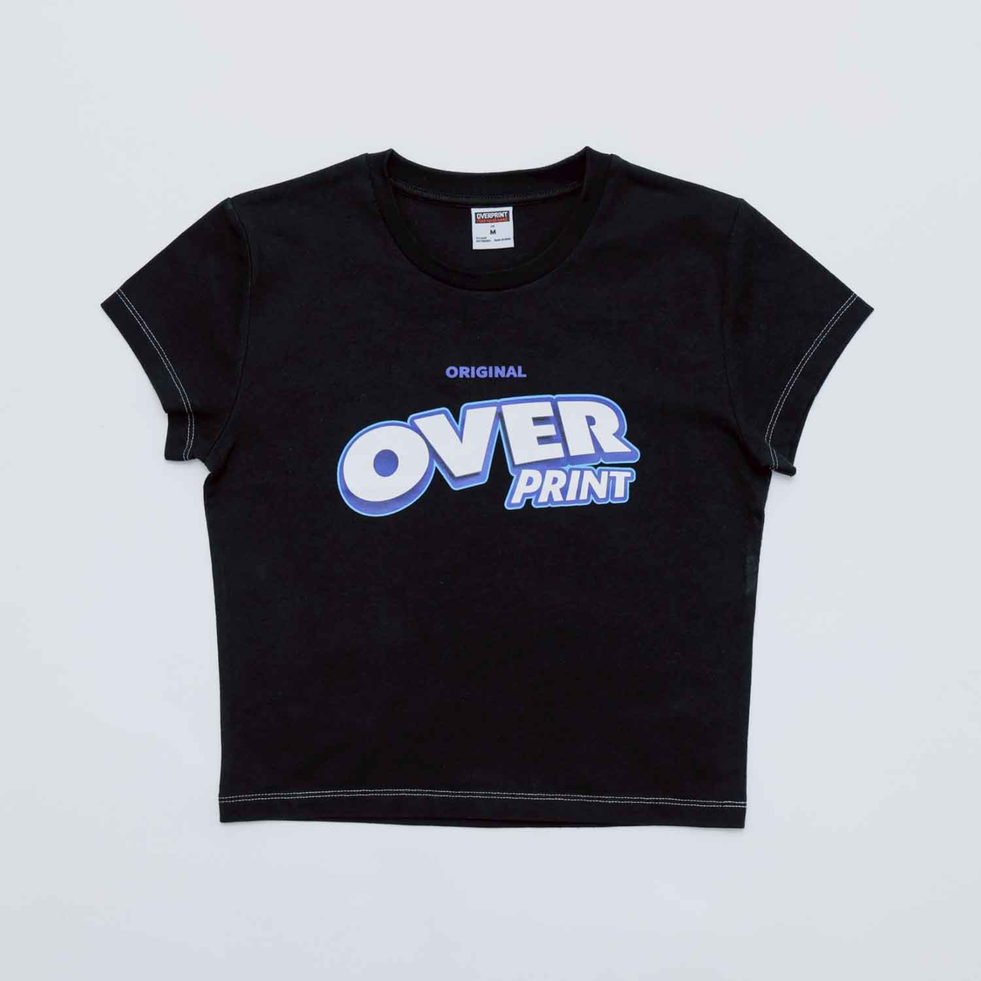 Over Print - Ledies Mini Tee  - 2 Colors