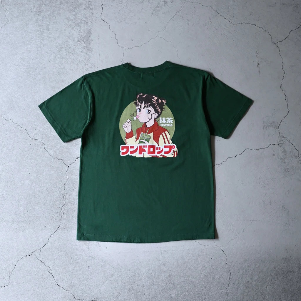 One DropShimada Tsukasa 抹茶和三色丸子 T-shirt
