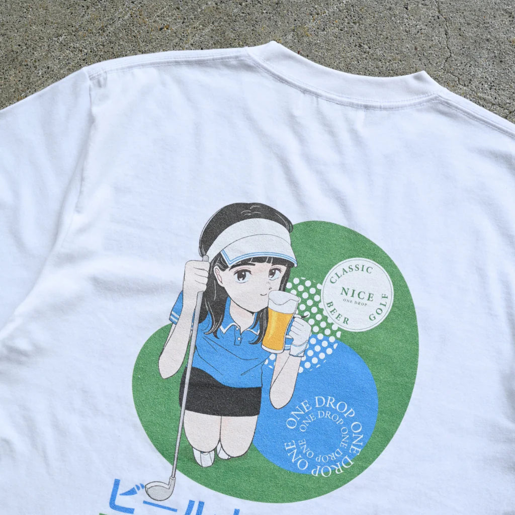 One Drop - Tsukasa Shimada Beer and Golf T-shirt