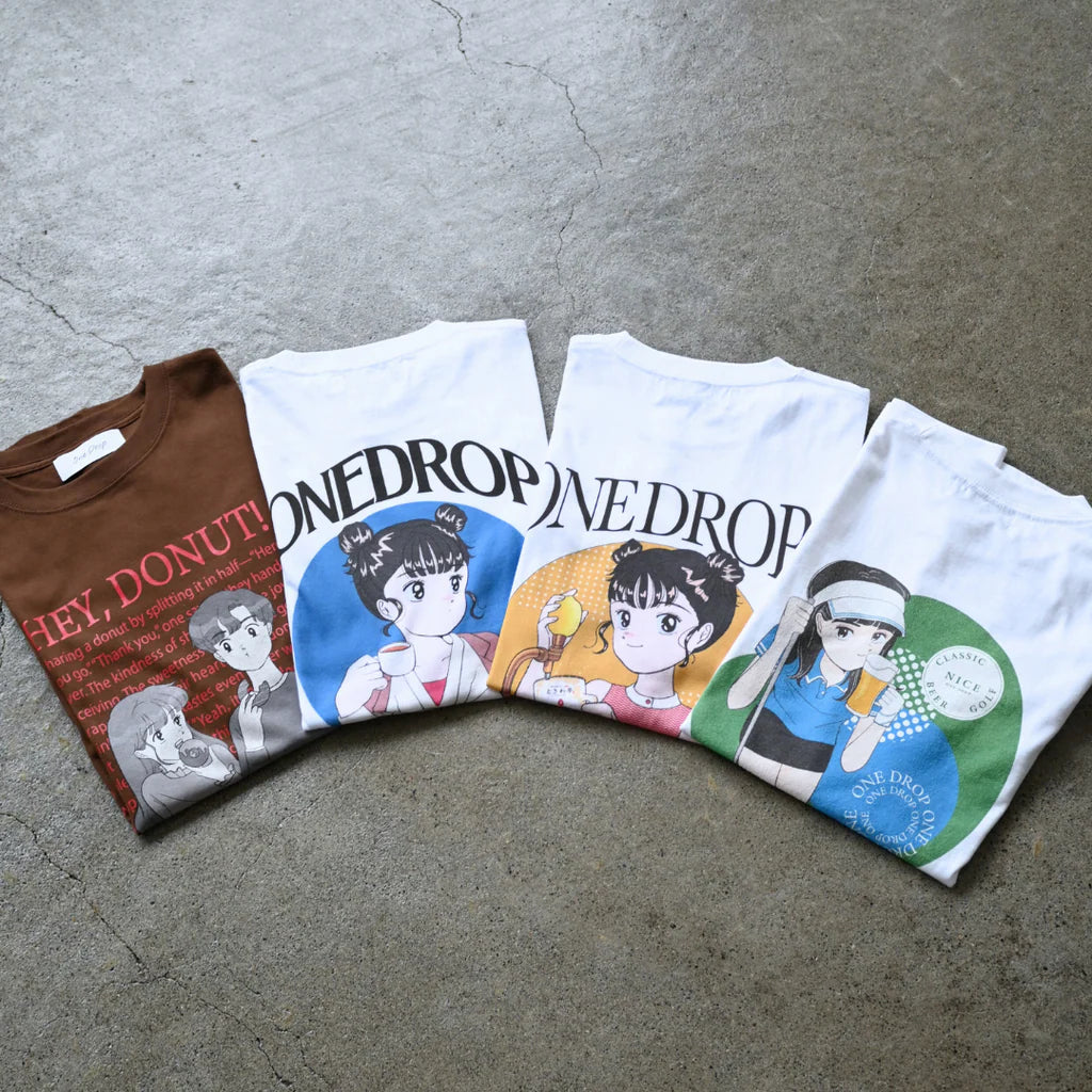 One Drop - Tsukasa Shimada 0-Second Lemon Sour Collaboration T-shirt