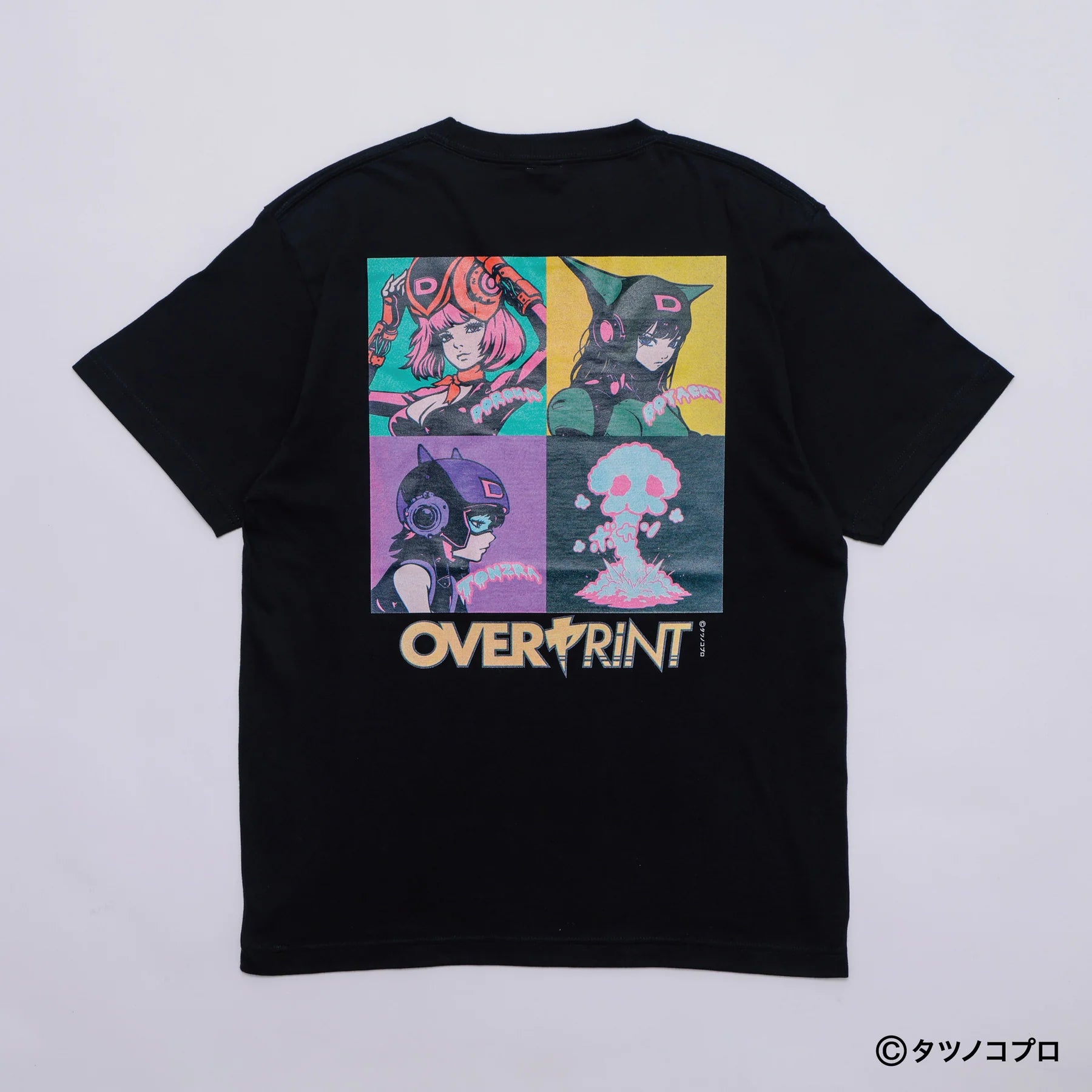 Over Print Yatterman Tee_ドロンボー一味B