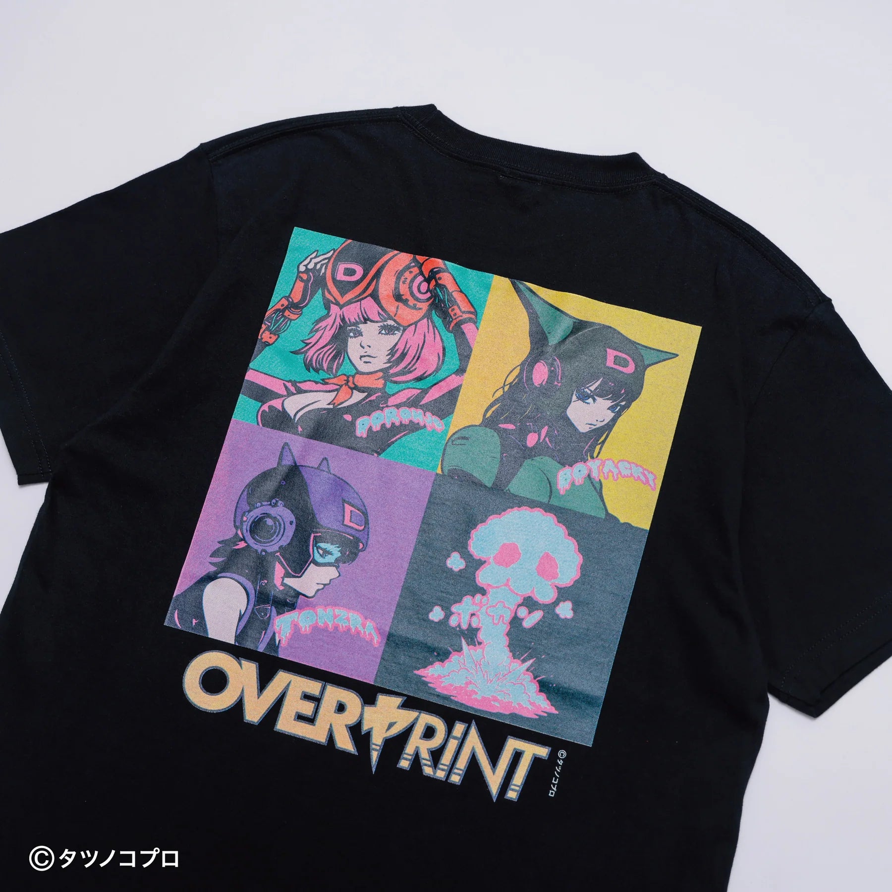 Over Print Yatterman Tee_ドロンボー一味B