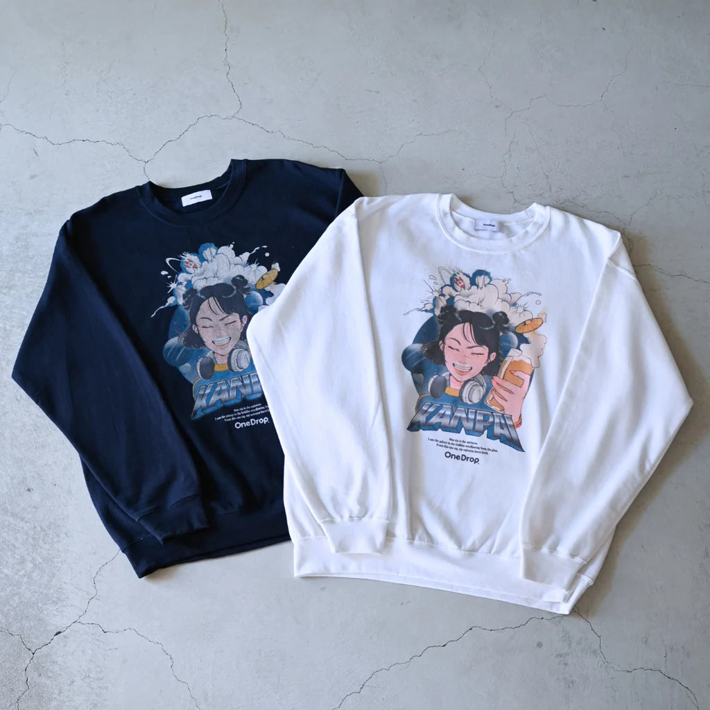 One Drop - maniko KANPAI Sweat - 2 Colors