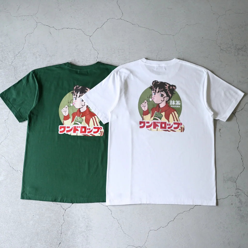 One DropShimada Tsukasa 抹茶和三色丸子 T-shirt