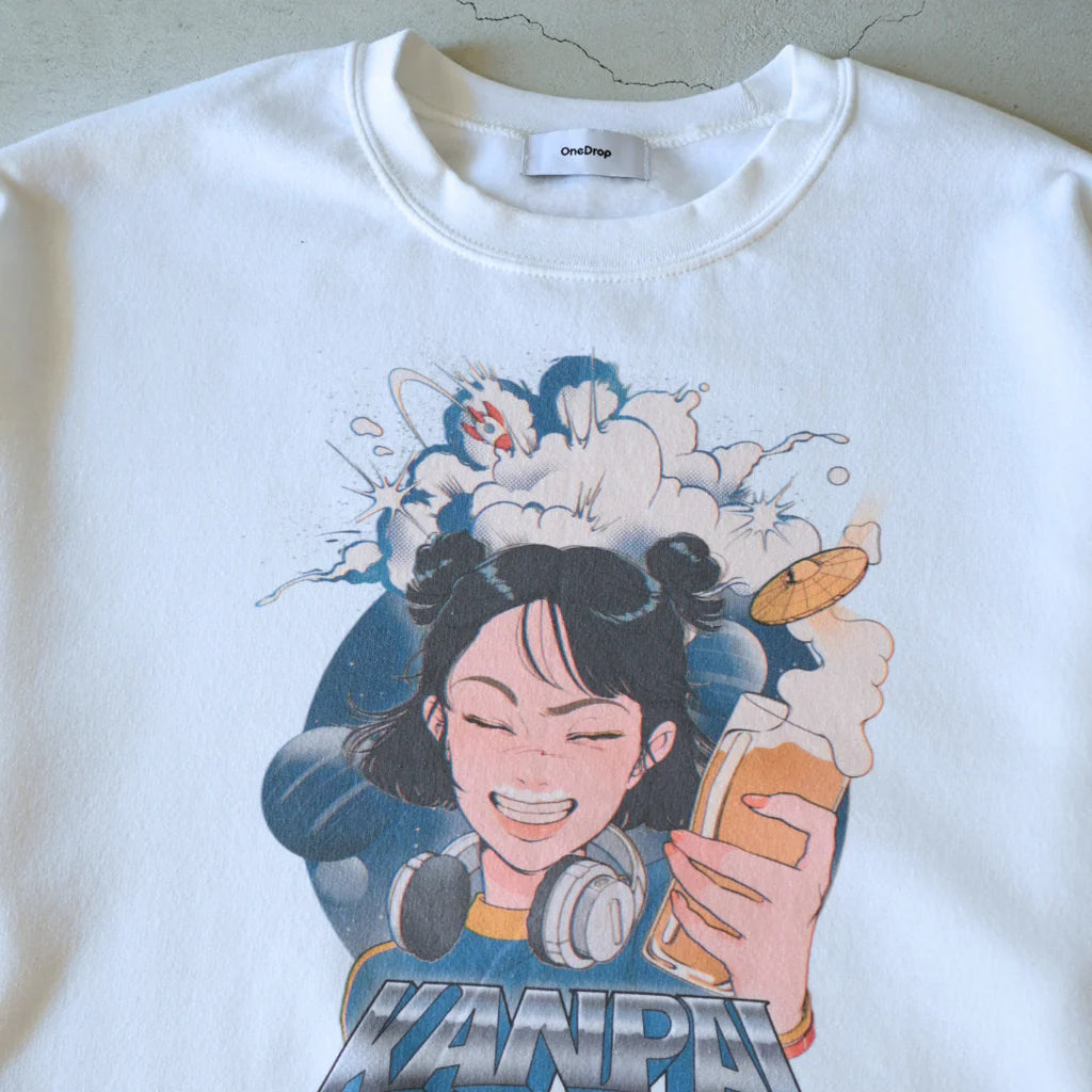 One Drop - maniko KANPAI Sweat - 2 Colors