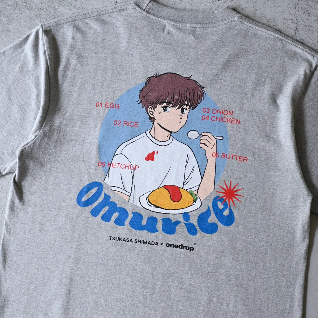 One Drop Shimada Tsukasa Omurice BOY T-shirt