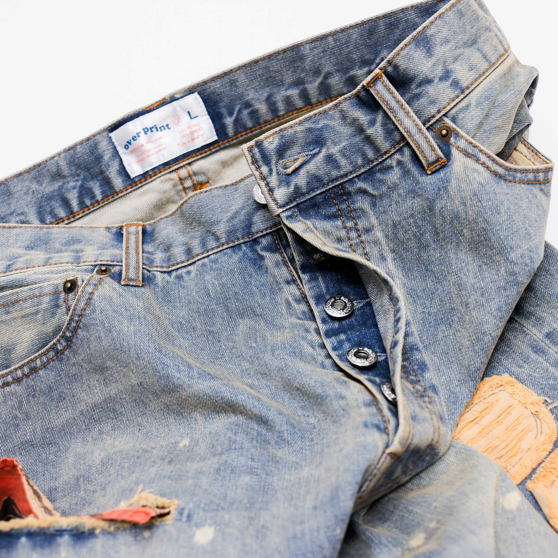 Over Print - REPAIR PANTS TYPE_D