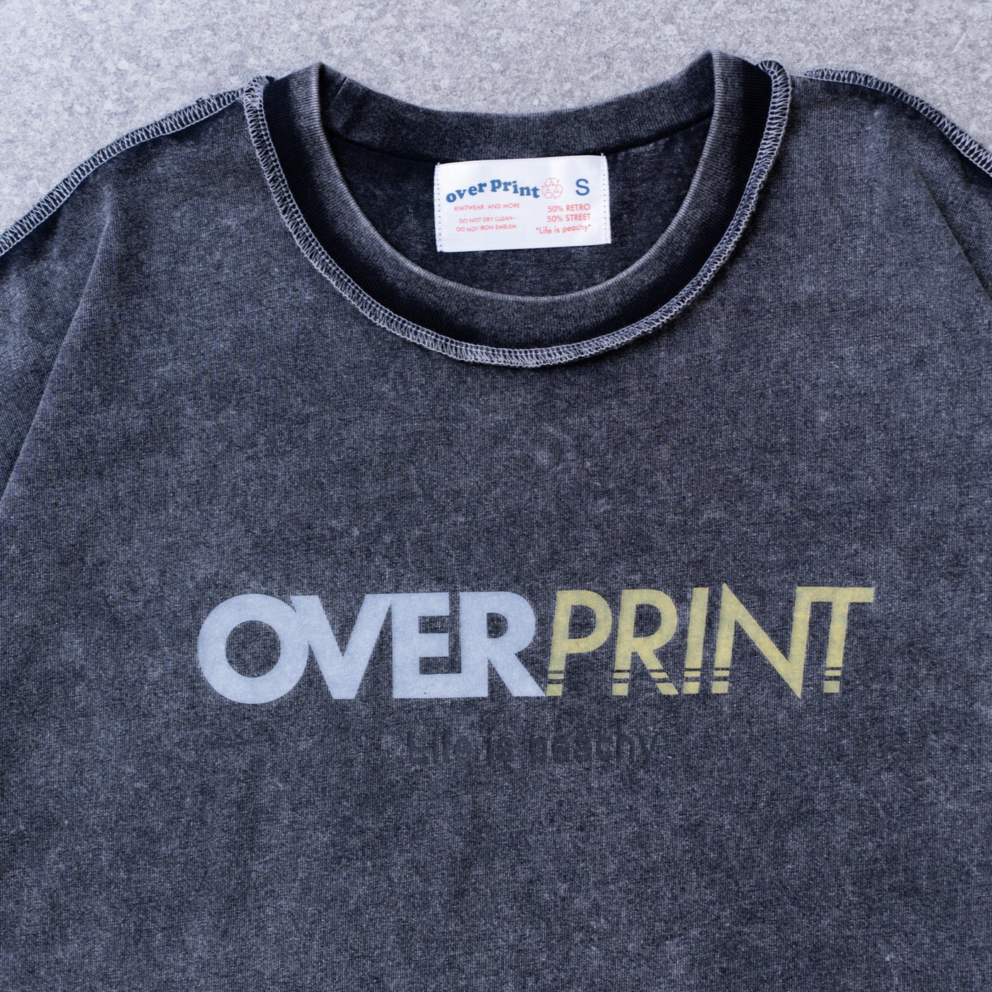 Over Print - pigment POP ART Tee Ver:11_yinhao_limited
