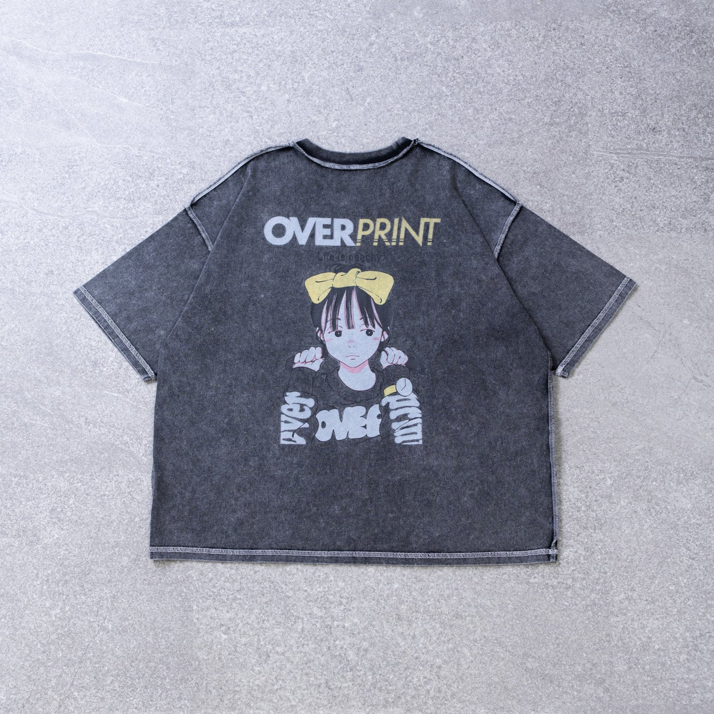 Over Print - pigment POP ART Tee Ver:11_yinhao_limited