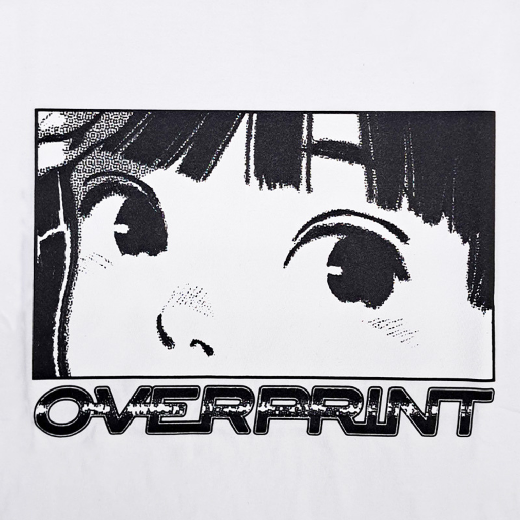 Over Print｜Eyes Ladies mini Tee