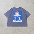 Over Print POP ART pigment Tee Ver1 GLOW IN THE DARK