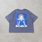 Over Print POP ART pigment Tee Ver1 GLOW IN THE DARK