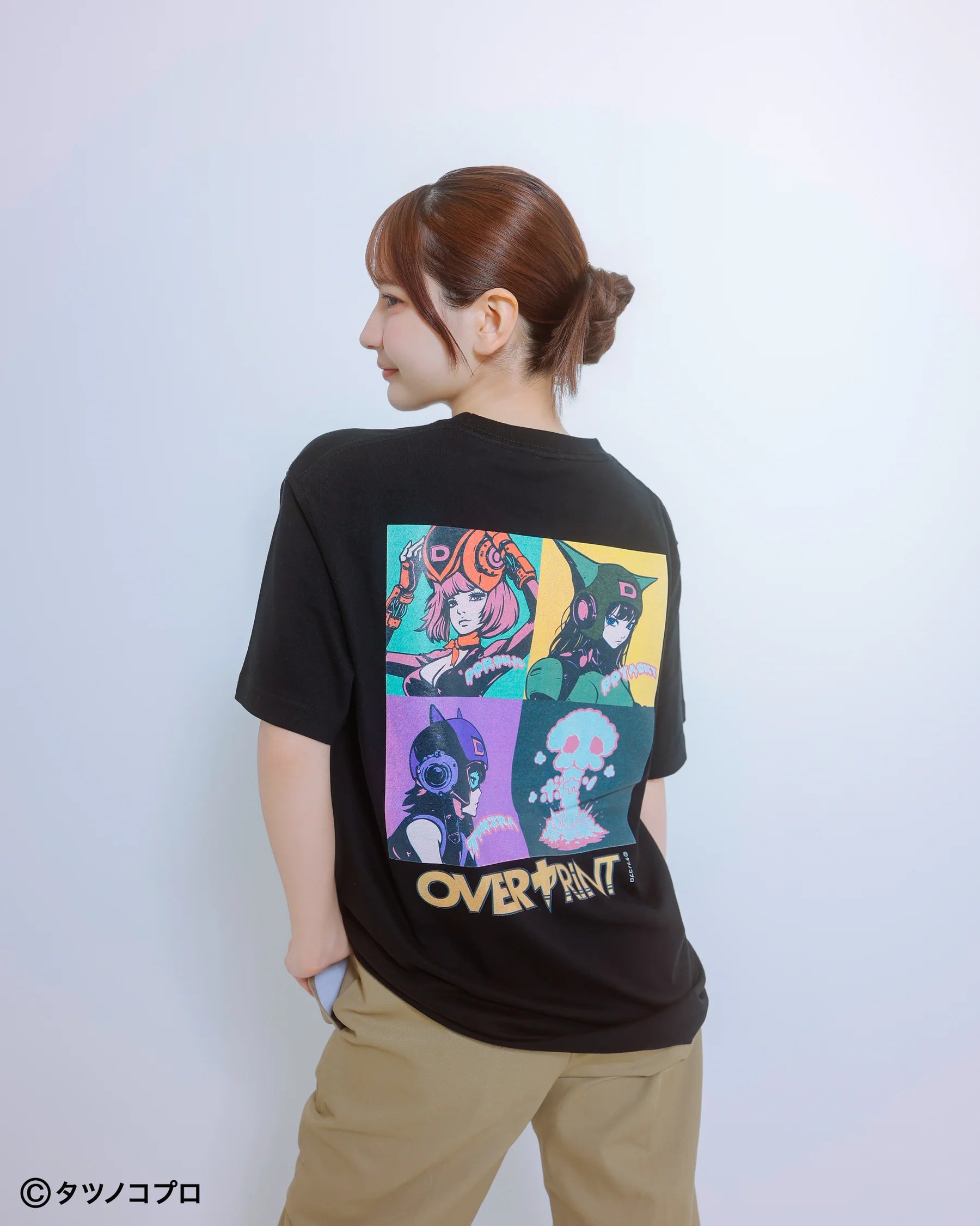 Over Print Yatterman Tee_ドロンボー一味B