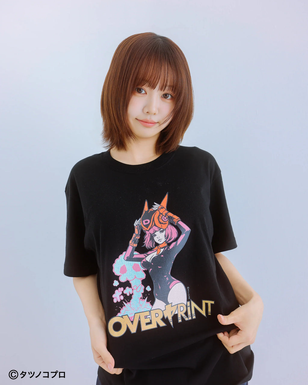 Over Print -Yatterman Tee_ドロンジョ - 2 Colors