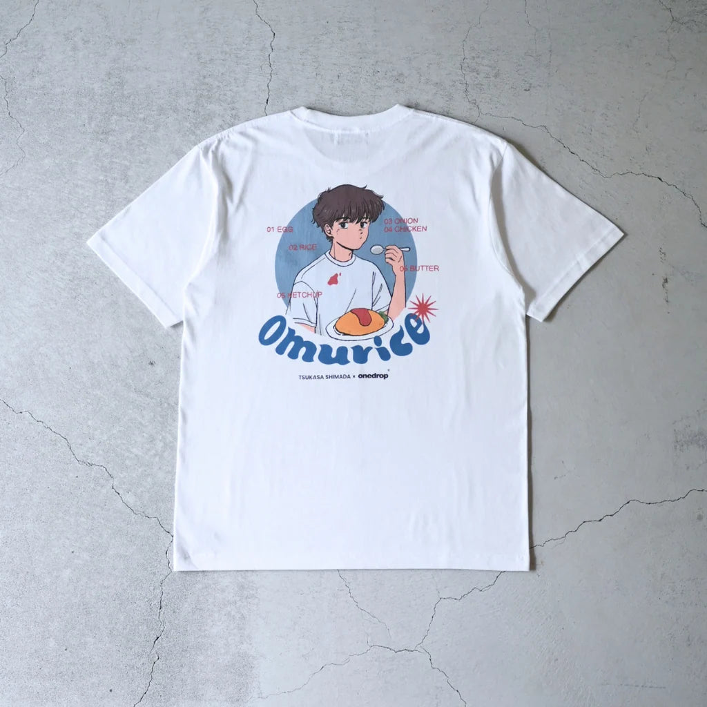 One Drop Shimada Tsukasa Omurice BOY T-shirt