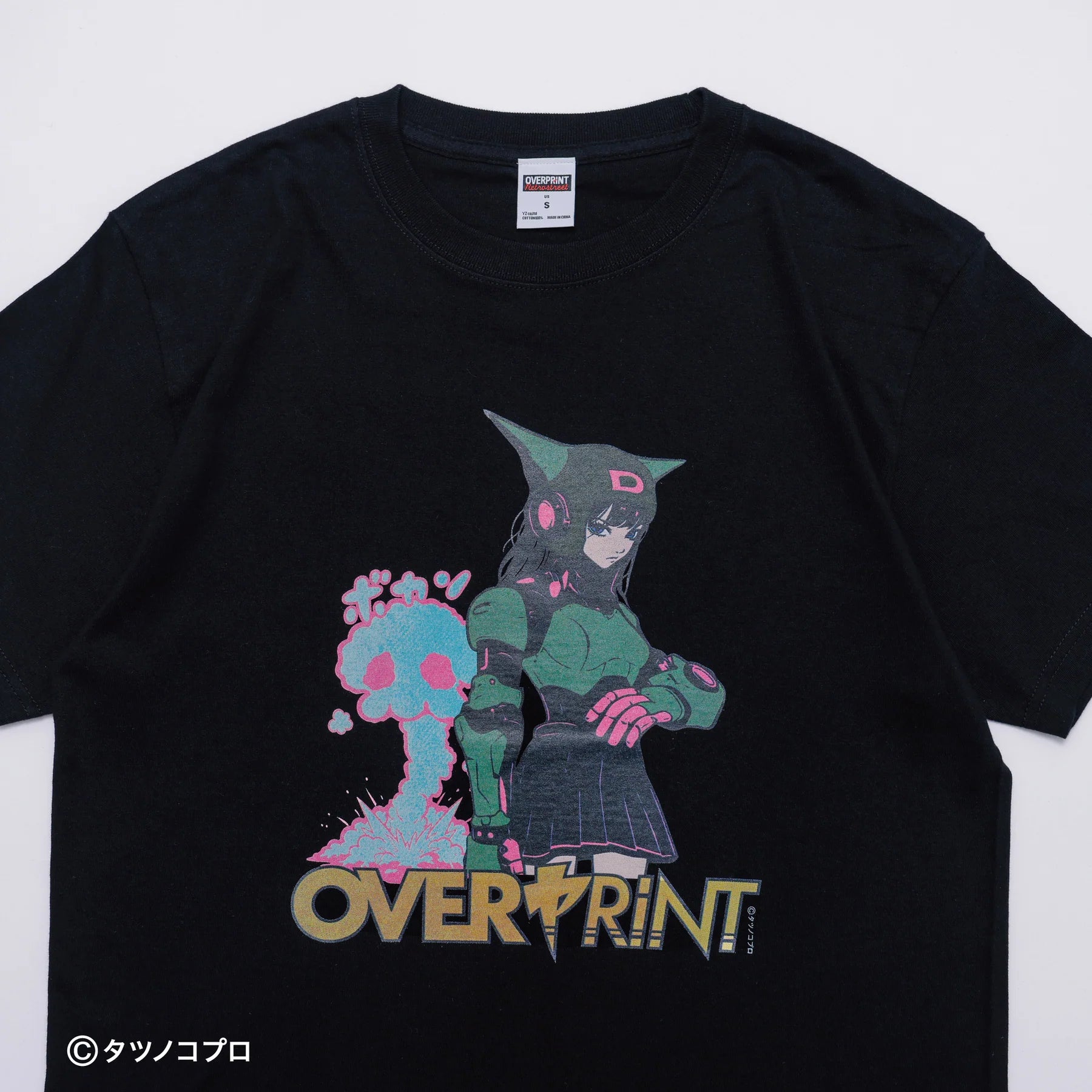 Over Print Yatterman Tee_ボヤッキー