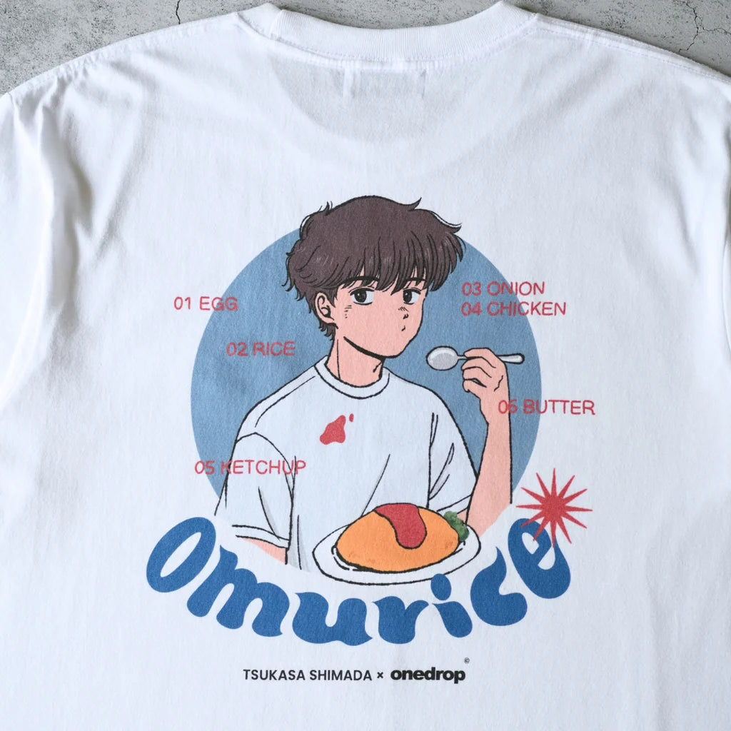 One Drop Shimada Tsukasa Omurice BOY T-shirt
