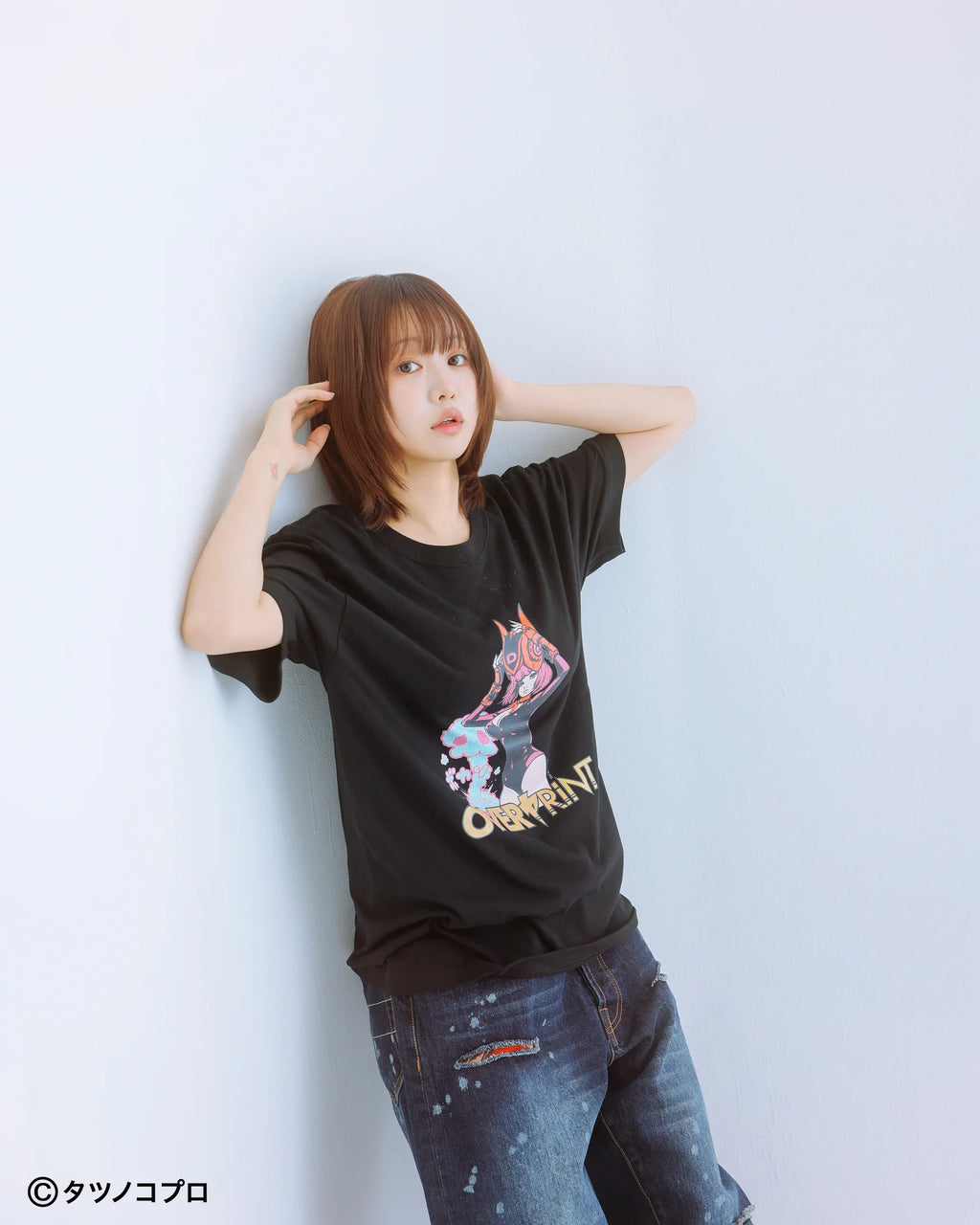 Over Print -Yatterman Tee_ドロンジョ - 2 Colors