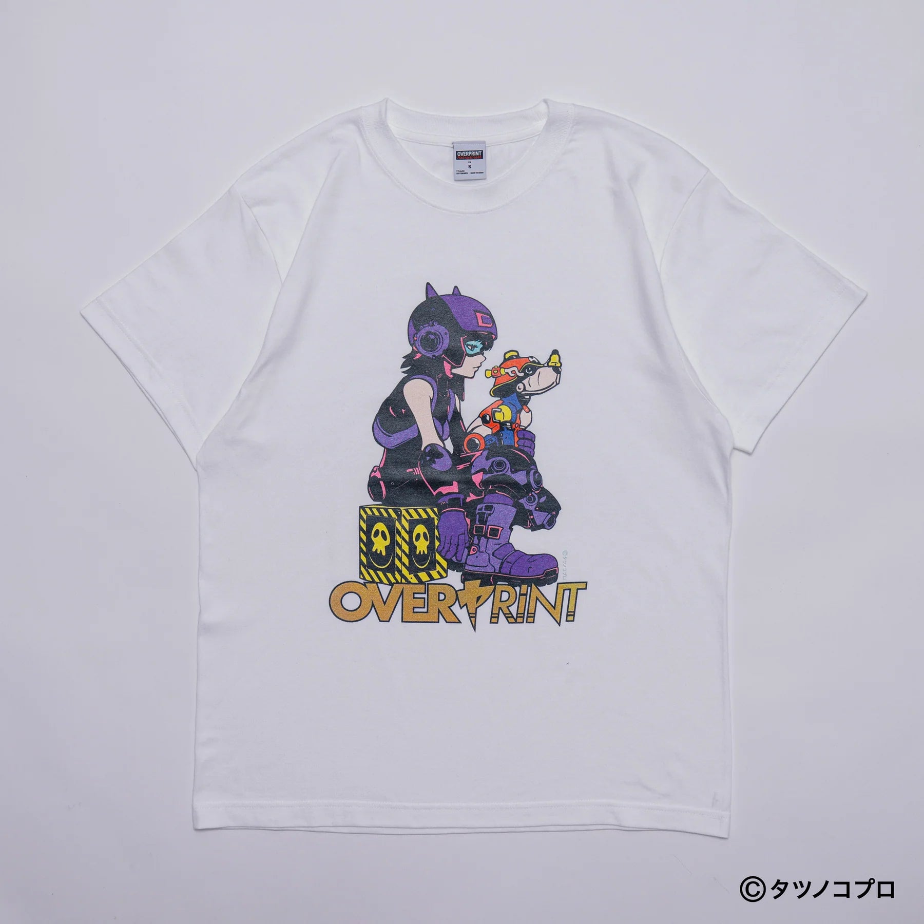 Over Print｜Yatterman Tee_ヤッターワンとトンズラー