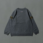 Over Print - College sweat like LS Tee - 3 colors
