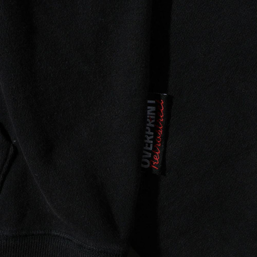 Over Print - EVERYDAY Zip Hoodie - Black