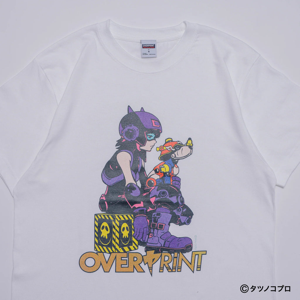 Over Print -Yatterman Tee_ヤッターワンとトンズラー - 2 Colors