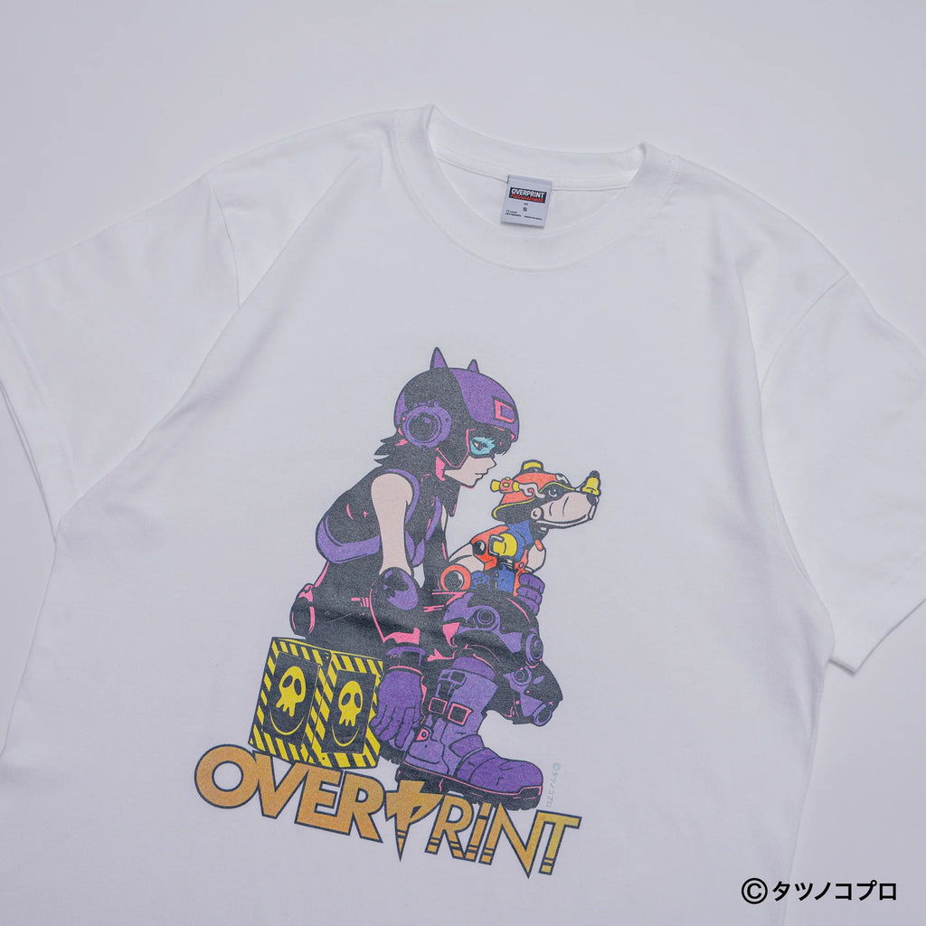 Over Print -Yatterman Tee_ヤッターワンとトンズラー - 2 Colors