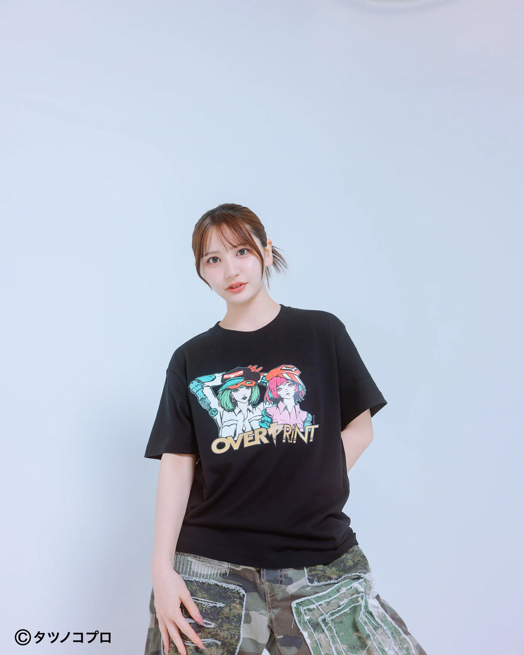 Over Print Yatterman Tee_ヤッターマン1号2号
