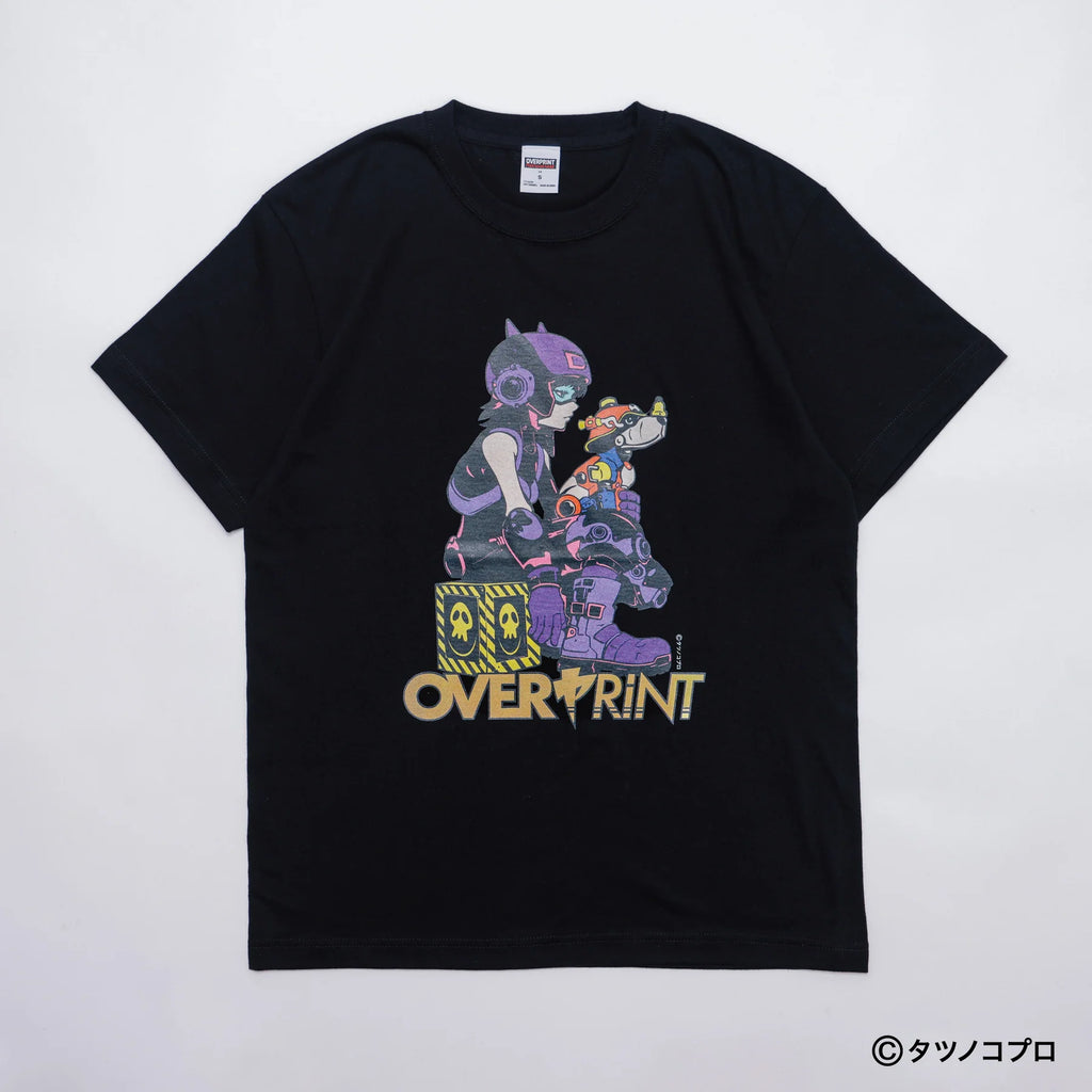 Over Print -Yatterman Tee_ヤッターワンとトンズラー - 2 Colors